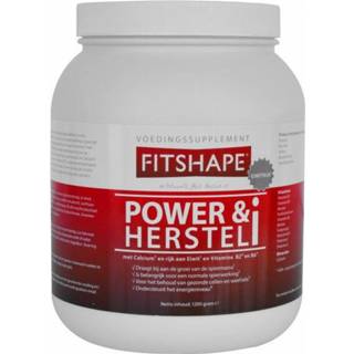 👉 Fitshape Power&Herstel i Banaan 1,2 kg