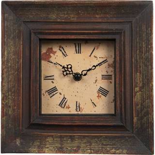 👉 Clayre & Eef Fotolijst 23*5*23 Cm Bruin Ijzer / Glas / Hout Fotokader
