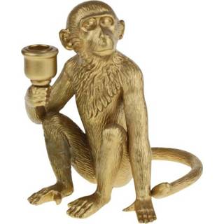 👉 Kandelaar goud kunststof active Monkey Gold 4030673453151
