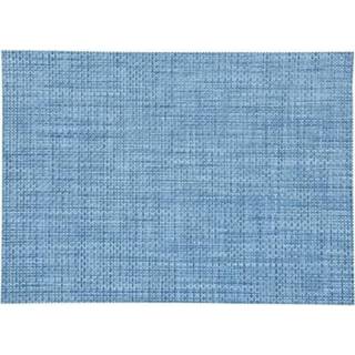 👉 Placemat One Size blauw gevlochten 45 x 30 cm 8719538780590