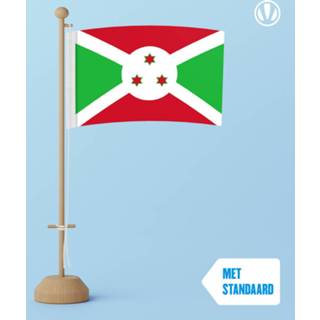 👉 Tafelvlag active Burundi 10x15cm | met standaard 7424951320360