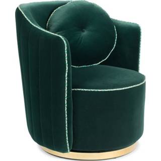 👉 Fauteuil donkergroen groen hout active Bold Monkey Sassy Granny Dark Green 8718548045385