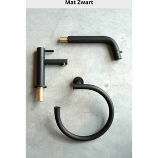 👉 Doucheslang zwart Hotbath Cobber M015 Argenta 150cm mat-zwart 8719638611411