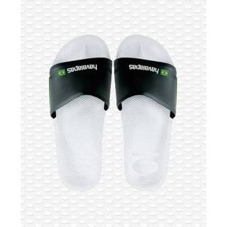 👉 Wit zwart active Havaianas Slide Brasil / 7890541180612