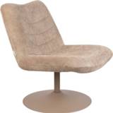 👉 Fauteuil beige metaal active Zuiver Bubba 8718548059511