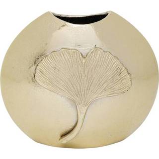 👉 Vaas goud aluminium active Kare Ginkgo Leaf 25 4025621523260