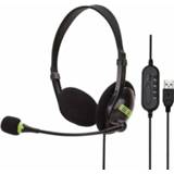 👉 Hoofdtelefoon active Computer USB-interface Aviation Headset met microfoon