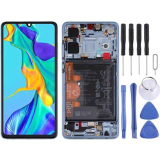 👉 Digitizer kristal active Lcd-scherm en volledige montage met frame voor Huawei P30 (ademend kristal) 6922437170276