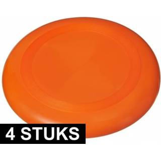 👉 Frisbee active oranje 4x Speelgoed