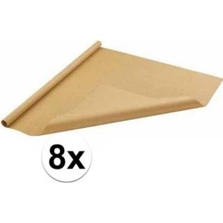 👉 Kado papier active bruin 8x Kadopapier urban nature 70 x 500 cm
