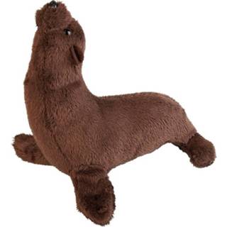 👉 Knuffel bruine pluche kinderen zeeleeuw/zeeleeuwen 15 cm speelgoed