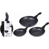 👉 Koekenpan active set - Excellent Houseware 3 koekenpannen 8719987400612