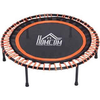 👉 Trampoline zwart active kinderen Outsunny mini voor en volwassenen maximaal 100 kg, 4250871297580