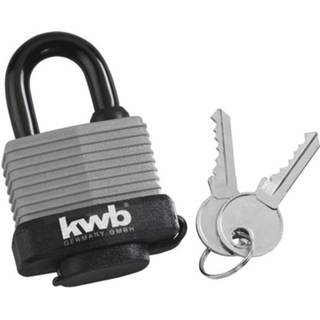 👉 Hangslot active Kwb Waterdicht hangslot, inclusief 2 sleutels 4009319554507
