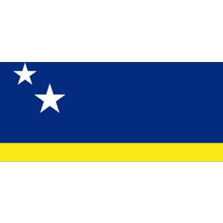 Vlag active Curacao 200x300cm - Glanspoly 7424950545511