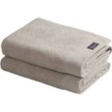 👉 Handdoek katoen grijs 