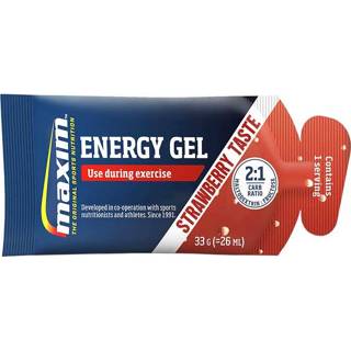 👉 Energy gel active Maxim Strawberry 33 gr Doos a 25 stuks 5704190111908
