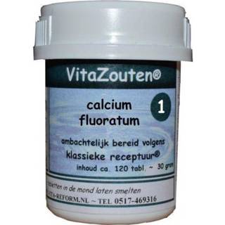 Calcium tabletten schusslerzouten fluoratum Vitazout Nr. 01 8718885281019