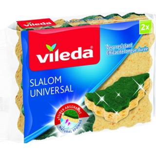 Schuursponsje active 5x Vileda Slalom Universal Schuurspons 2 Stuks 6019923131160