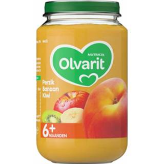 👉 Active Olvarit Fruithapje 6m Perzik Banaan Kiwi 200 gr 8591119001986