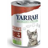 👉 Yarrah Bio Brokjes In Saus Kattenvoer Kip - Rund 405 gr