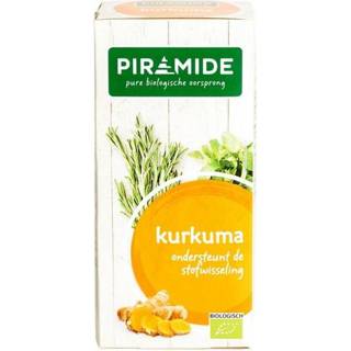 👉 6x Piramide Kruidenthee Bio Kurkuma 20 stuks