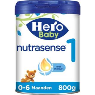 👉 3x Hero Baby Nutrasense 1 Zuigelingenmelk (0-6 mnd) 800 gr