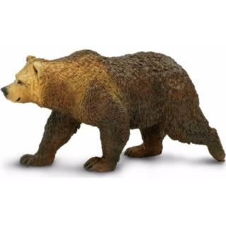 👉 Plastic kunststof multikleur Grizzly Beer 12 Cm 8719538233751