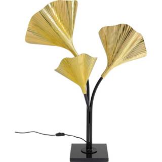 👉 Tafellamp goud metaal a+ active Kare Ginkgo Tre 83cm 4025621525202