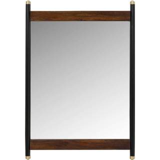 👉 Spiegel bruin hout active Kare Ravello 80 x 55 cm 4025621854692