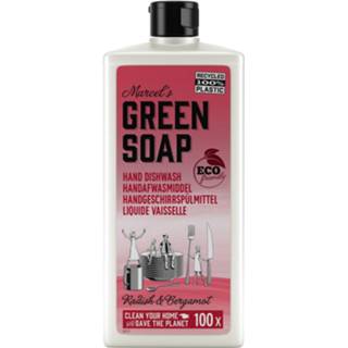 👉 Afwasmiddel donkergroen active 6x Marcel's Green Soap Radijs&Bergamot 500 ml 8719189416626