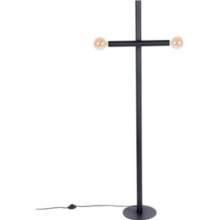 👉 Vloerlamp zwart metaal active Zuiver Hawk Black 8718548055858