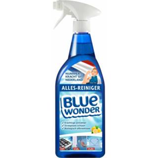 👉 Allesreiniger blauw active Blue Wonder Spray 750 ml 8712038001233