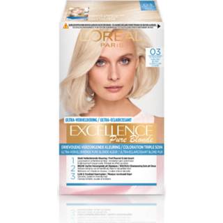 👉 3x L'Oréal Excellence Creme Haarverf 03 Ultra Licht Asblond