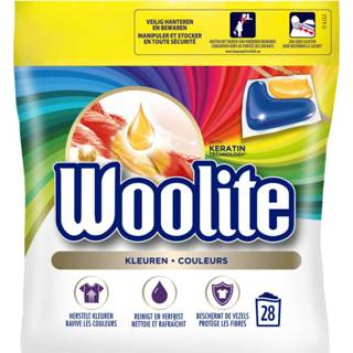 👉 Wasmiddel active Woolite Kleuren 28 stuks 5410036307014