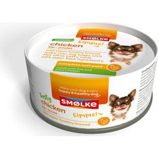 Smolke Soft Paté Hondenvoer Kip 125 gr