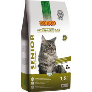 👉 Katten voer active Biofood Kattenvoer Senior 1,5 kg 8714831002967