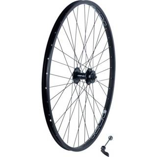 👉 Voor wiel active zwart Bontrager AT-550 Disc 27.5 MTB Wheel Black Voorwiel 100 mm 768682907146