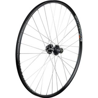 👉 Achter wiel zilver active zwart Bontrager Connection Disc 700C MTB Wheel Silver Black Achterwiel 135 mm 601479743346