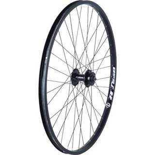 👉 Voor wiel active zwart Bontrager AT-550 Disc 26 MTB Wheel Black Voorwiel 100 mm 601479249107