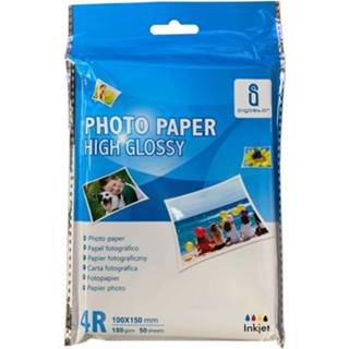 👉 Fotopapier active Aigostar 10 x 15 glanzend 180 gram 50 vel 8433325051822