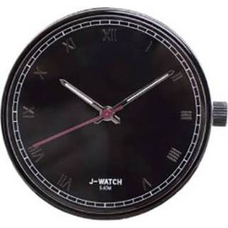 👉 Horloge zwart active JU'STO J-WATCH uurwerk Roman Numerals Black 8056093291537