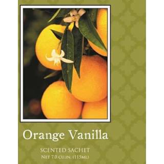 👉 Geurzakje oranje active Bridgewater Orange Vanilla 655894013270