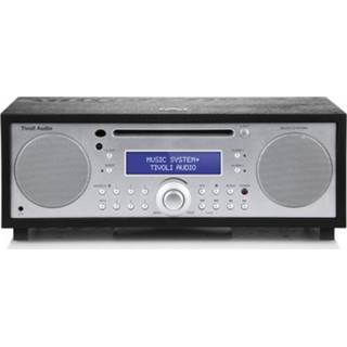 👉 Draagbare radio zwart zilver active Tivoli Audio Music System Plus Black Ash/Silver