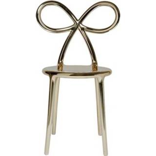 👉 Goud active Qeeboo Ribbon Chair Metallic Gold 8052049051712
