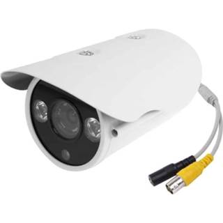 👉 Vaste lens wit active 1/3 inch SONY 420TVL 8 mm array LED&waterdichte kleurbox CCD videocamera, IR afstand: 30 m (wit) 6922208289923