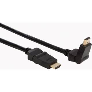 👉 Koper active zwart HDMI 2.0 kabel 5 meter met draaibare plug 5410329641818