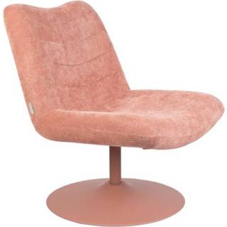 👉 Fauteuil roze metaal active Zuiver Bubba Pink 8718548059481