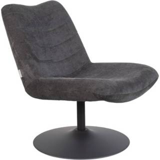 👉 Fauteuil grijs metaal active Zuiver Bubba Dark Grey 8718548059504