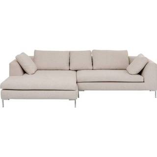 👉 Hoekbank beige hout active Kare Gianni Links Creme 4025621854920
